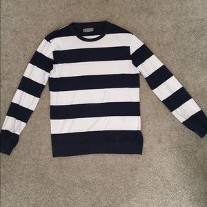 Long sleeve Navy/white Shirt